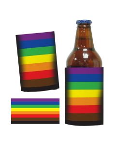 Rainbow Pride Flag Stubby Cooler