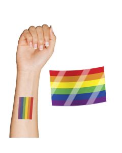 Rainbow Pride Flag Temporary Tattoo