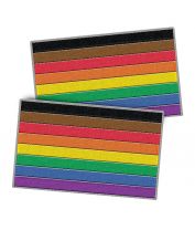 Pride Flag Woven Patches