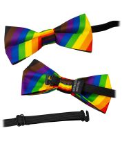 Rainbow Pride Flag Bow Tie