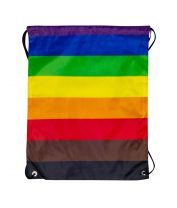 Rainbow Pride Flag Drawstring Backpack