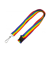 20mm Rainbow Stock Lanyards